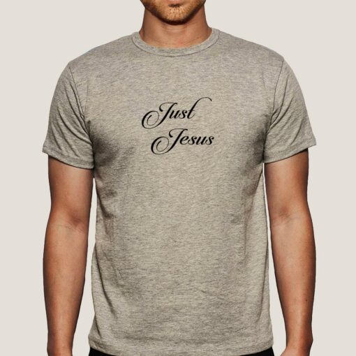 Just Jesus Men’s Christian T-shirt