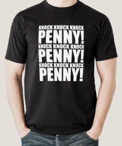 Knock Knock Knock Penny, TBBT Men’s T-shirt Knock Knock Knock Penny, TBBT Men’s T-shirt