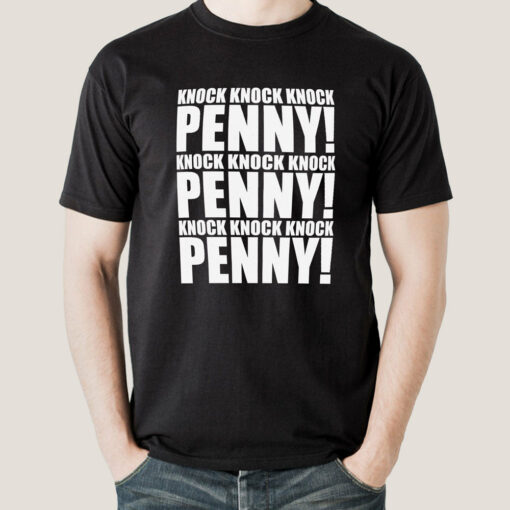 Knock Knock Knock Penny, TBBT Men’s T-shirt