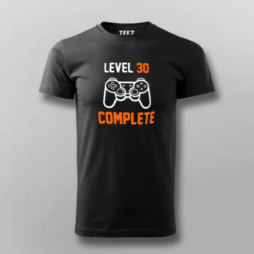 Level 30 Complete Video Gamer T-Shirt