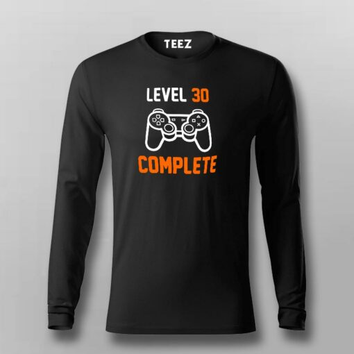 Level 30 Complete Video Gamer T-Shirt