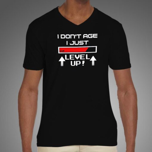 Level Up Gamer T-Shirt – Age is Just a Number