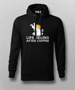 Life Begins After Coffee T-Shirt Life Begins After Coffee T-Shirt