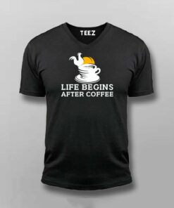 Life Begins After Coffee T-Shirt 3 Life Begins After Coffee T Shirt 4