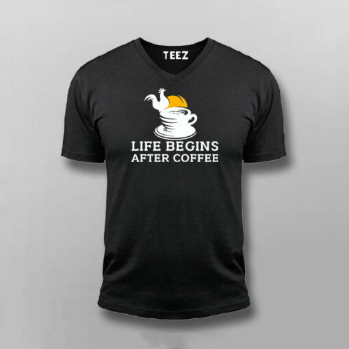 Life Begins After Coffee T-Shirt