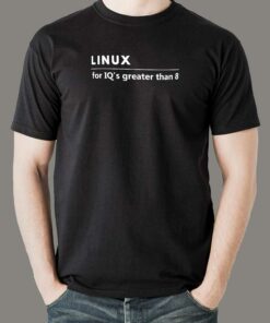 Linux Genius Men’s T-Shirt – For the Enlightened Minds Linux Genius Men’s T-Shirt – For the Enlightened Minds