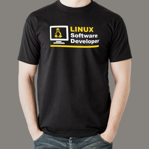 Linux Software Developer T-Shirt – Open Source Innovator