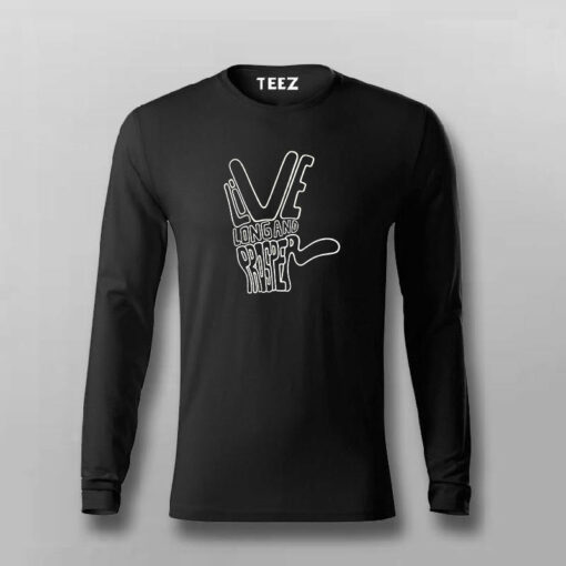 Live Long and Prosper T-shirt For Men