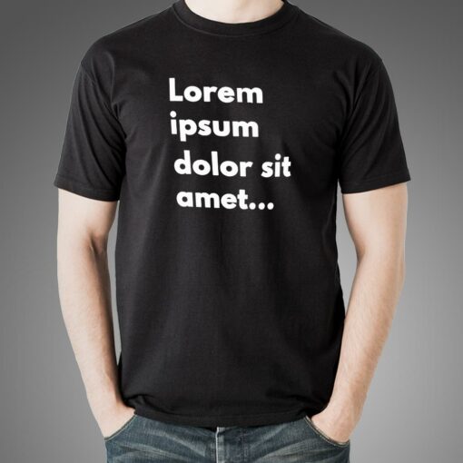 Lorem Ipsum Dolor Sit Amet Creative Tee