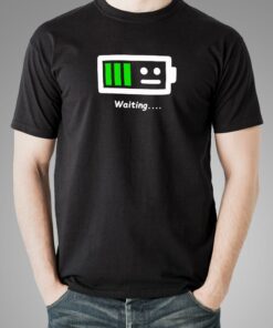 Low Battery – Waiting For Energy Men’s Tee Low Battery – Waiting For Energy Men’s Tee