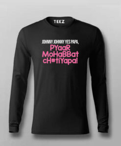 MOHABBAT PYAAR LOVE Funny  T-shirt For Men MOHABBAT PYAAR LOVE Funny  T-shirt For Men