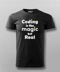 Magic of Coding Real Skills Men’s Tee