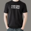Magic of Programming – ‘Coding Is Like Magic’ Men’s Tee