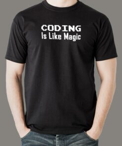 Magic of Programming – ‘Coding Is Like Magic’ Men’s Tee