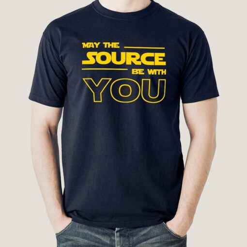 May The Source Be With You! LinuxStarwars Men’s T-shirt