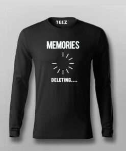 Memories, Deleting T-shirt For Men Memories, Deleting T-shirt For Men
