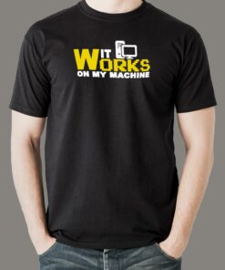 Men’s Classic Developer Excuse Tee Works On My Machine Men’s Classic Developer Excuse Tee Works On My Machine