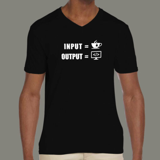 Men’s Coding Tee Input Coffee