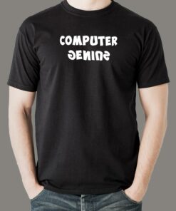 Men’s Computer Genius Tech Savvy Tee Men’s Computer Genius Tech Savvy Tee
