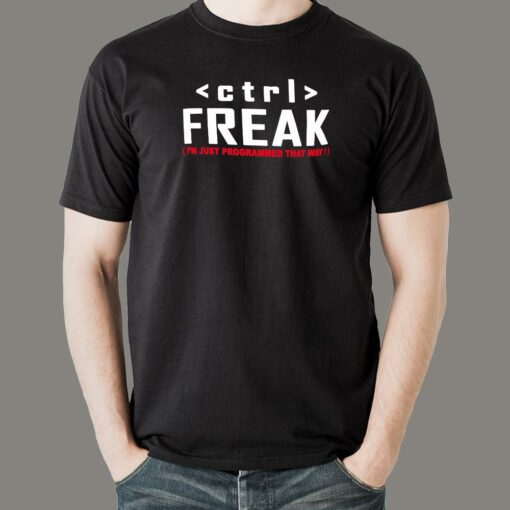 Men’s Control Freak Sysadmin T-Shirt