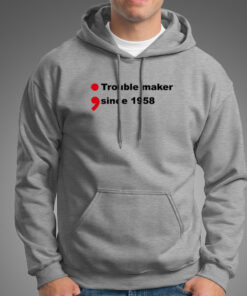 Men’s Rebel Tee Trouble Maker Since 1958 Men’s Rebel Tee Trouble Maker Since 1958