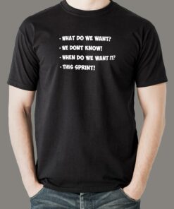 Men’s T-Shirt This Sprint! Agile Demand Men’s T-Shirt This Sprint! Agile Demand