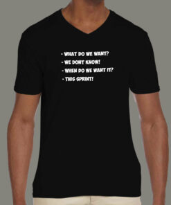 Mens T Shirt This Sprint! Agile Demand 4