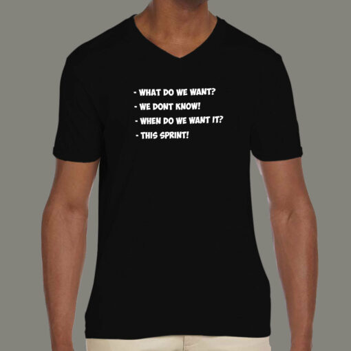 Men’s T-Shirt This Sprint! Agile Demand