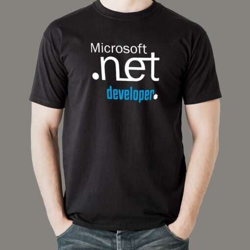 Microsoft .NET Developer T-Shirt – Code, Compile, Conquer