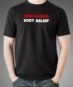 Mind Awake Body Asleep Night Coder Men’s Tee Mind Awake Body Asleep Night Coder Men’s Tee