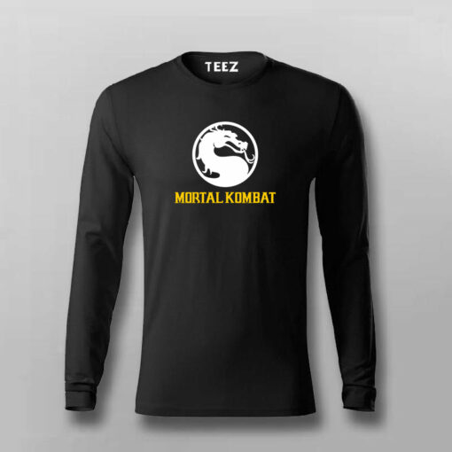 Mortal Kombat Logo Gaming T-shirt