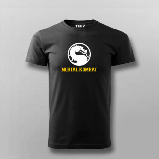 Mortal Kombat Logo Gaming T-shirt