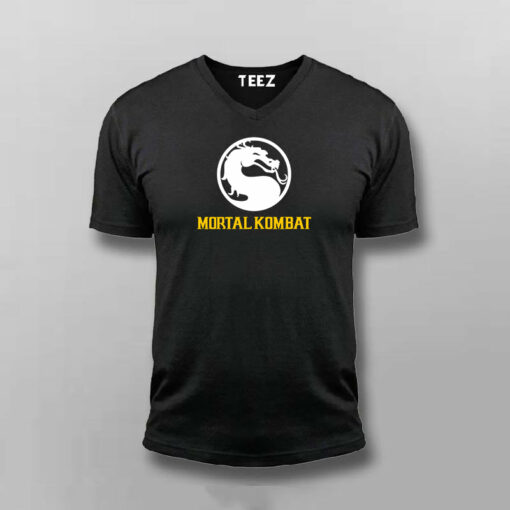 Mortal Kombat Logo Gaming T-shirt