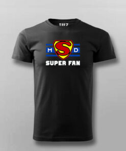 Ms Dhoni Super Fan T-Shirt For Men Ms Dhoni Super Fan T-Shirt For Men