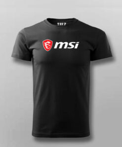 Msi Gaming T-Shirt For Men Msi Gaming T-Shirt For Men