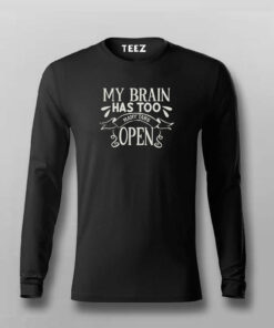 My Brain Has Too Many Tabs Open Funny T-shirt For Men My Brain Has Too Many Tabs Open Funny T-shirt For Men