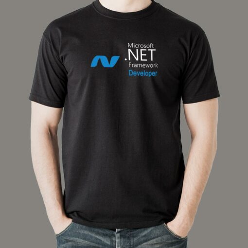 NET Framework Developer T-Shirt – Build with .NET