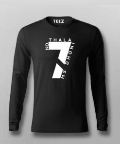 NO 7 THALA MS DHONI FAN T-shirt NO 7 THALA MS DHONI FAN T-shirt