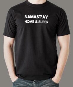 Namaste Home And Sleep Men’s T-Shirt Namaste Home And Sleep Men’s T-Shirt