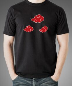 Naruto Shippuden Akatsuki Clouds T-Shirt For Men Naruto Shippuden Akatsuki Clouds T-Shirt For Men