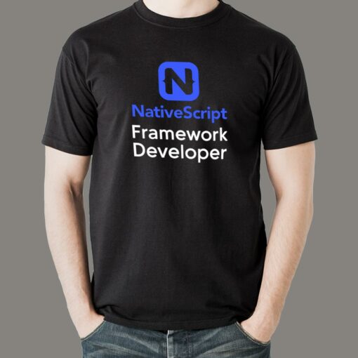 NativeScript Pro Elevate Your App Men’s Tee