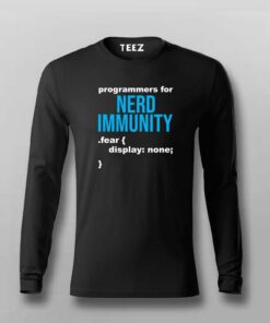Nerd Immunity Men’s Tee – Thriving in The Code World Nerd Immunity Men’s Tee – Thriving in The Code World