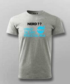 Nerd Ninja Funny T-shirt For Men