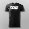 Nerdy Periodic Table Of Elements T-Shirt For Men