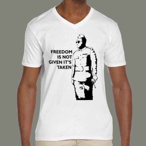 Nethaji Subash Chandra Bose Men’s T-shirt