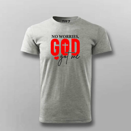 No Worrier, God Got Me – Men’s Trust Tee