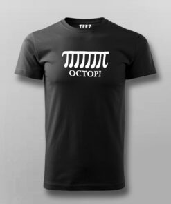 Octopi Math Geek Funny Pi T-Shirt For Men