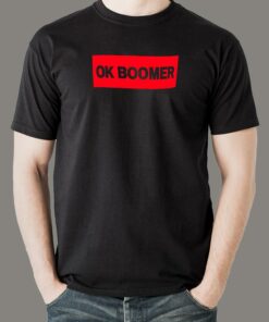 Ok Boomer Vintage Slogan Men’s T-shirt