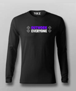 Outwork Everyone Motivational Gym T-Shirt For Men