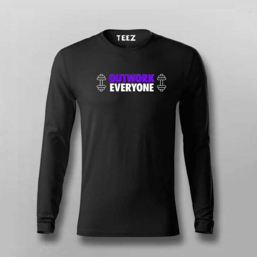 Outwork Everyone Motivational Gym T-Shirt For Men